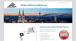 Desktop Screenshot of cdhkoeln.de